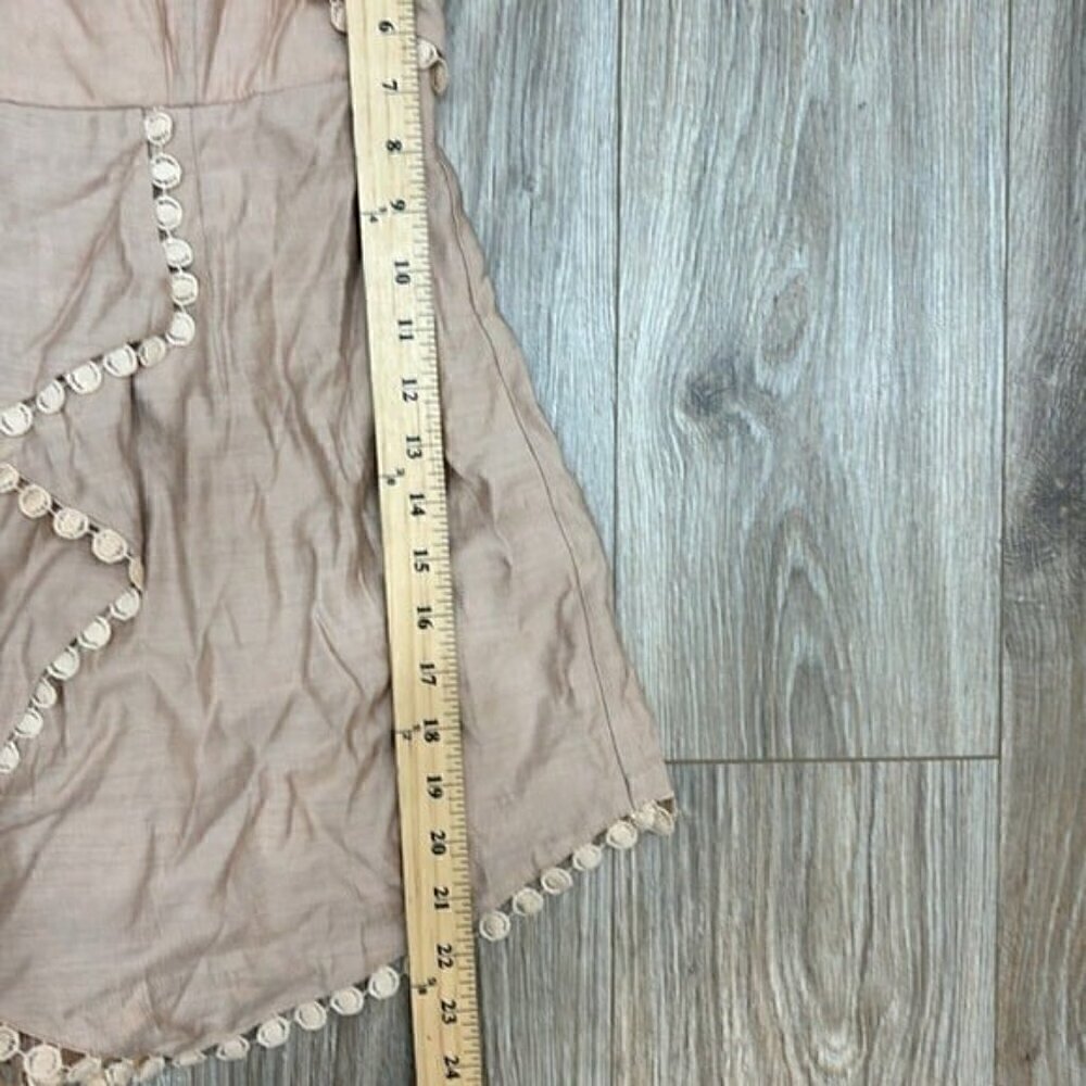 Saints & Secrets beige romper size Medium  NWT bohemian - Picture 6 of 8